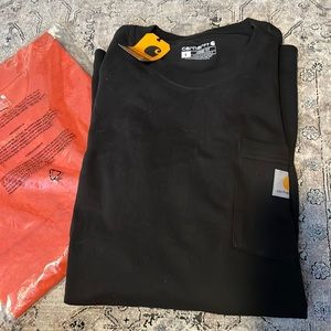 Long sleeve black Carhartt tee